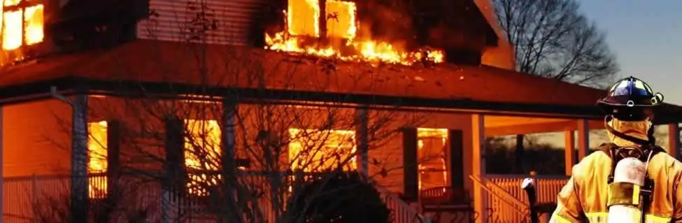 fire damage repair emergency response at a residential property affected by an active house fire in San Antonio, TX